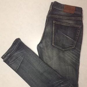Madewell Rail Straight Jeans Unique Med Wash 30x32